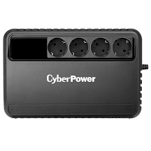 ИБП Cyberpower BU1000E, 1000 ВА, 600 Вт, Line-Interactive, 4 розетки, Schuko