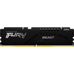 Оперативная память Kingston 32 ГБ DDR5, 6000 MT/s, CL30, DIMM, FURY Beast Black EXPO, KF560C30BBE-32