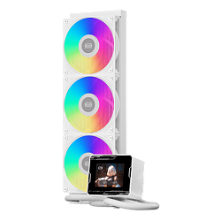 Система жидкостного охлаждения (СЖО) PCCooler GT360M ARGB Display WH
