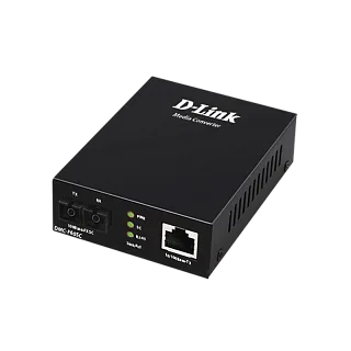 Медиаконвертер D-Link DMC-F60SC, 100 Мбит/с, SC, одномодовое волокно, 1310 нм, до 60 км