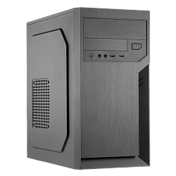 Корпус Foxline FL-702, mATX, блок питания 450 Вт, 2 USB 2.0, чёрный
