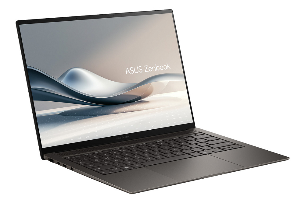 Ноутбук ASUS Zenbook S 14 OLED Zumaia Gray UX5406SA-PV055W (90NB14F1-M002C0), Intel Core Ultra 7 258V, 32GB LPDDR5X,  Intel Arc Graphics 140V, 14" 3K OLED 120Hz, 2 TB SSD PCIe GEN4, WINDOWS 11 HOME, КЛАВИАТУРА RU/US, гарантия 1 год, ЧЕХОЛ В ПОДАРОК!, фото 4