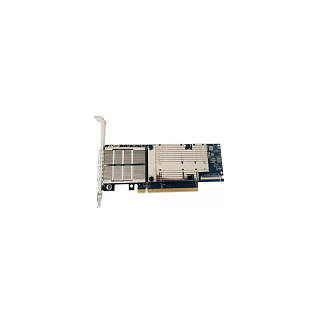 Сетевая карта InfiniBand Mellanox MCX755106AS-HEAT, 2 порта QSFP112 200 Гбит/с, PCIe x16