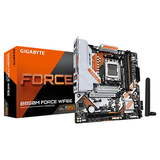 Материнская плата Gigabyte B850M FORCE WF6E, AM5, AMD B850, mATX, DDR5