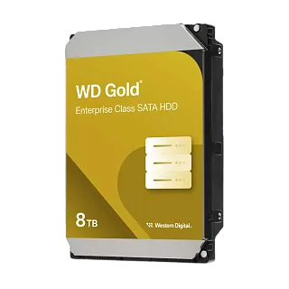 Жёсткий диск HDD WD SATA3 8TB Gold 6Gb/s 7200 RPM 256mb (WD WD8005FRYZ)