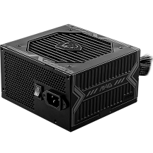 Блок питания MSI MAG A650BN, 650 Вт, 80 PLUS Bronze, ATX, активный PFC, вентилятор 120x120 мм