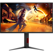 Монитор AOC 25G4S, 24.5 дюйма, 1920x1080, 310 Гц, IPS, чёрный, DP x 1, HDMI x 2, Jack 3.5 mm x 1