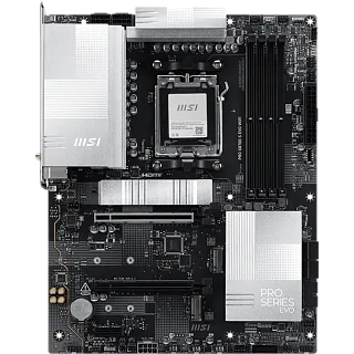 Материнская плата MSI PRO X870E-S EVO WIFI, AM5, AMD X870E, ATX, DDR5