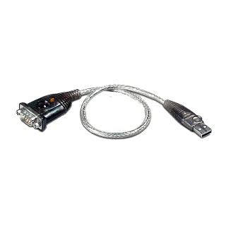 Конвертер USB на RS-232 ATEN UC232A для подключения COM-устройств к компьютеру
