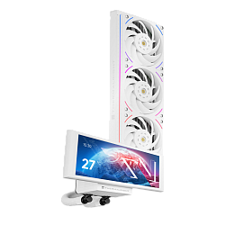 Система жидкостного охлаждения Thermalright Trofeo Vision 360 White, 360 мм