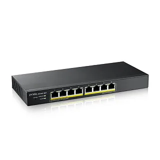 Коммутатор Zyxel NebulaFlex GS1915-8EP Hybrid Smart L2 PoE+ Switch, 8xGE PoE+, Silent (No Fan), 60W PoE Budget, Standalone/Cloud Management (ZYXEL GS1915-8EP-EU0101F)