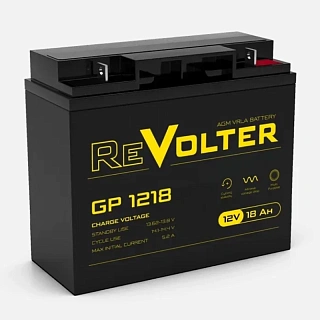 Батарея для ИБП Delta REVOLTER GP 1218, 12 В, 20.4 А·ч, клеммы Болт М6, срок службы 7 лет