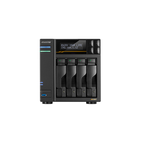 Сетевое хранилище NAS ASUS AS6804T, AMD Ryzen V3C14, 16 ГБ ОЗУ