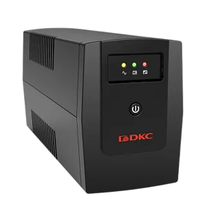 ИБП DKC Info INFO600S, 600 ВА, 360 Вт, Line-Interactive, 2 розетки, Schuko