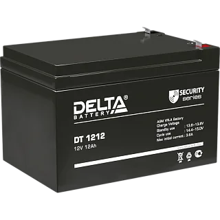 Батарея для ИБП Delta DT 1212, 12 В, 12 А·ч, клеммы F2 (под клемму 250), срок службы 5 лет