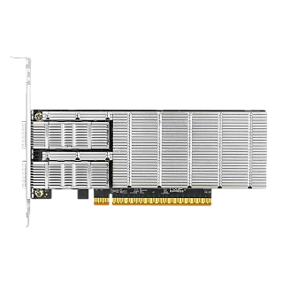 Сетевая карта LR-Link LRES1260PF-2QSFP112, 2 порта 200 Гбит/с, PCIe 5.0 x16, RDMA