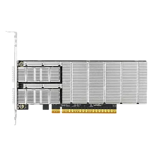 Сетевая карта LR-Link LRES1260PF-2QSFP112, 2 порта 200 Гбит/с, PCIe 5.0 x16, RDMA
