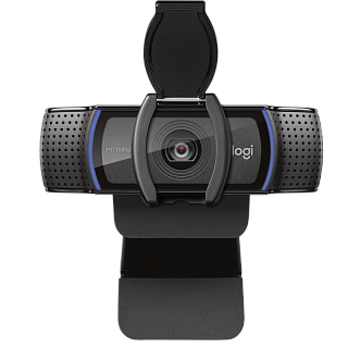 Веб-камера Logitech Webcam C920e, 1920х1080, 30 к/с, фокус фиксированный, угол обзора 78 °