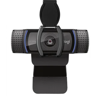 Веб-камера Logitech Webcam C920e, 1920х1080, 30 к/с, фокус фиксированный, угол обзора 78 °