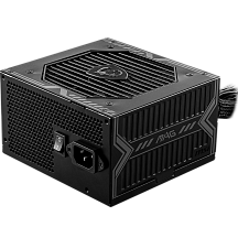 Блок питания MSI MAG A550BN, 550 Вт, 80 PLUS Bronze, ATX, активный PFC, вентилятор 120x120 мм