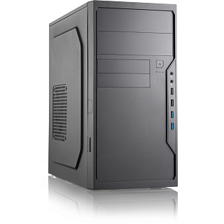 Корпус без блока Case Foxline FL-733R, mATX, 2x5.25EXT, 2x3.5EXT, 5x3.5INT, 2xUSB3.0, 2xUSB2.0, HDA, w/o FAN, w/o PSU, no pwr cord