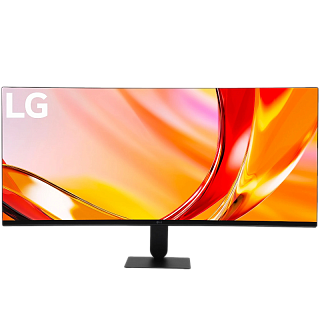 Монитор LG UltraWide 34U620B-B 34''/ LG UltraWide 34U620B-B 34'' Curved 3440x1440, VA, 178x178, 300nit, 144Hz, 5ms, 2HDMI/DP, noUSB-A, Audio out, LTSP, ExtPWR, 100x100VESA, Черный, 1y