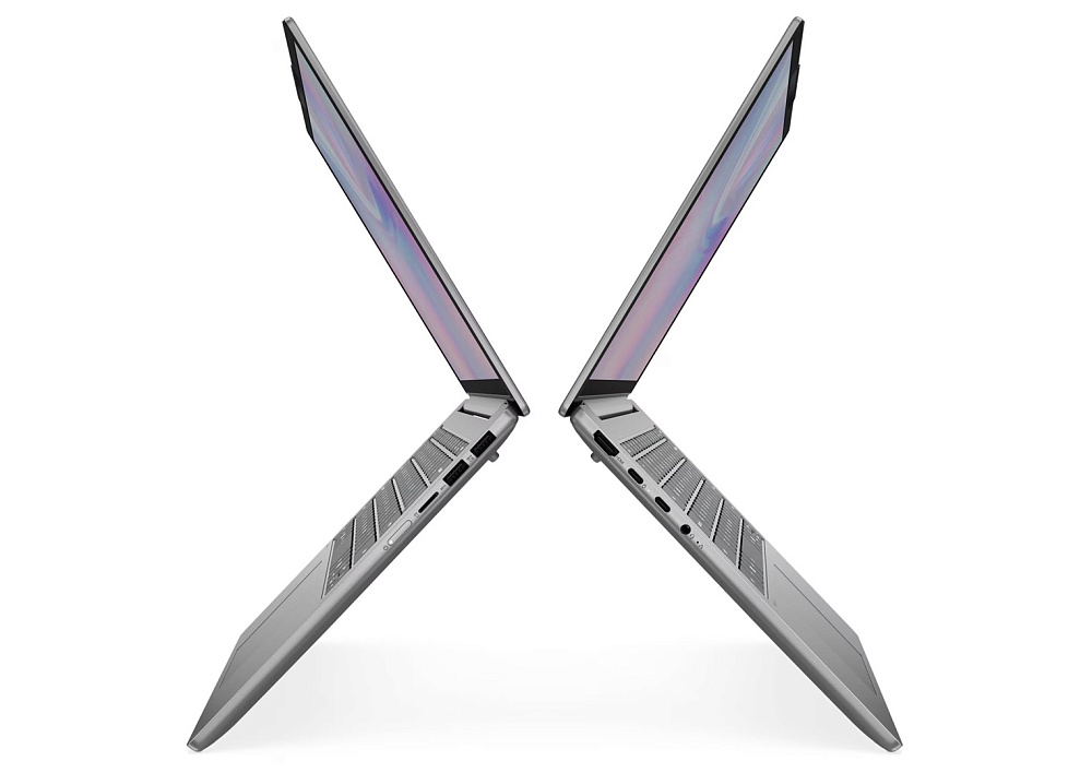 Ноутбук Lenovo IdeaPad Slim 5 14ARP10 83HT000FRK Luna Grey, 14" WUXGA OLED 60Hz, AMD Ryzen 7 7735HS, AMD Radeon 680M, 16GB DDR5-5600, SSD 1TB G4, WINDOWS 11 PRO, КЛАВИАТУРА RU/US, гарантия 1 год, фото 3