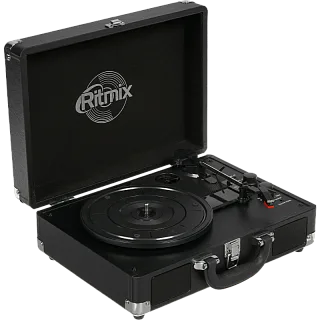 Виниловый проигрыватель Ritmix LP-120B, цвет чёрный