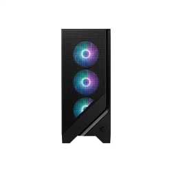 Корпус ПК MSI MAG FORGE 320R AIRFLOW, Midi‑Tower, TG, 4×120 мм ARGB, 2×USB 3.2, ATX/mATX/mITX, чёрный