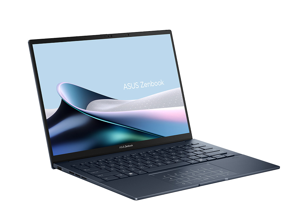 Ноутбук ASUS Zenbook 14 OLED Ponder Blue UX3405MA-QD992 (90NB11R1-M01SU0), Intel Core Ultra 9 185H, 16 ГБ LPDDR5X, 14" Full HD+ OLED, 4TB SSD PCIe GEN4, WINDOWS 11 PRO, КЛАВИАТУРА RU/US, гарантия 1 год, ЧЕХОЛ В ПОДАРОК!, фото 3
