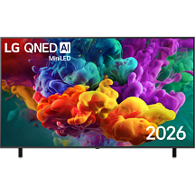 Телевизор LG 75QNED85B6C, 75 дюймов, 4K UHD, QNED, 120 Гц, Smart TV, звук 2.0ch 20Вт