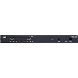 KVM-переключатель ATEN KH1516A на 16 портов, подключение серверов по Cat 5, высокой плотности