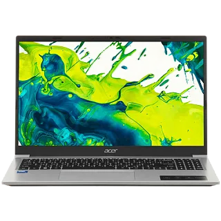 Ноутбук ACER Aspire Lite AL15-36P-37A4 15.6"(1920x1080 (матовый) IPS)/Intel N-series 350(0Ghz)/8192Mb/512PCISSDGb/noDVD/Int:Intel HD/Cam/BT/WiFi/50WHr/war 1y/1.5kg/Silver/NoOS
