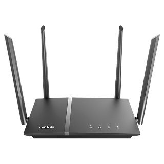 Wi-Fi роутер D-Link AC1200 Wi-Fi Router, Wi-Fi 5, 4 порта LAN