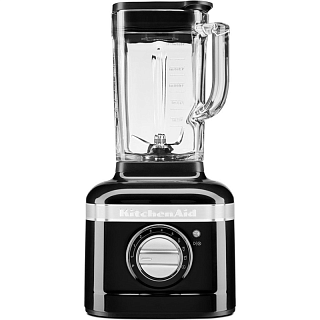 Стационарный блендер KitchenAid Artisan 5KSB4026EOB, стеклянный стакан 1,4 л, 1200 Вт, чёрный