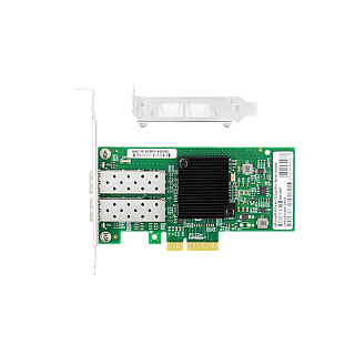 Сетевая карта LR-Link LREC9712HF-2SFP, 2 порта SFP 1 Гбит/с, PCIe x4, Intel I350