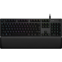 Клавиатура Logitech G513 Carbon GX Brown, проводное подключение, USB-A, механические, подсветка