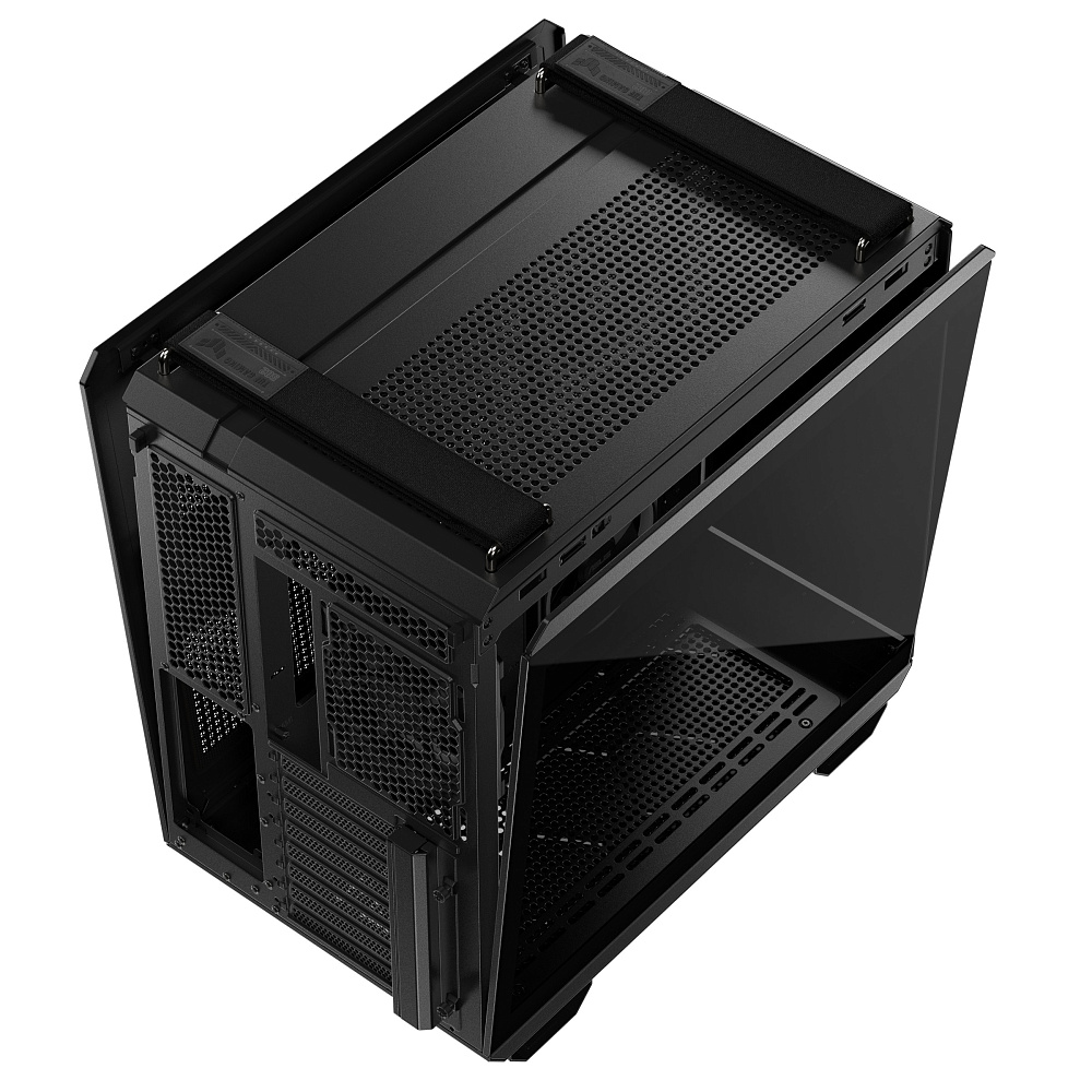Корпус для ПК ASUS TUF GT502 HORIZON TG ARGB, чёрный, подсветка ARGB, фото 5
