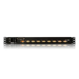 KVM-переключатель ATEN CL5708MR с ЖК-экраном 17″, 8 портов PS/2 и USB, выдвижной Slideaway