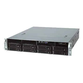 Серверный корпус 2U chasis, 21" depth with 3.5" x 8bays, BPN: 12G SAS/SATA, RPSU 800W with AC-R50 Slide Rail, wigth 17.2", Short depth (Ablecom CS-R25-37P)