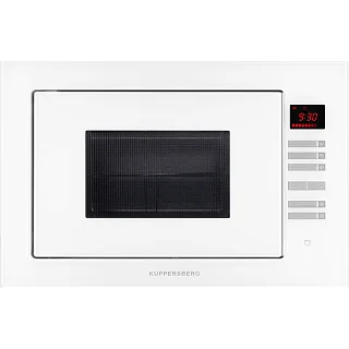 Встраиваемая микроволновая печь Kuppersberg HMW 645 W, 25 л, 900 Вт, гриль, белая