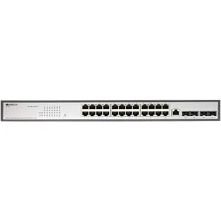 Коммутатор Origo OS2328 настраиваемый L2, 24 порта 1 Гбит/с, 4 комбо-порта SFP, стойка 19″