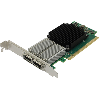 Сетевая карта InfiniBand Mellanox MCX556A-ECAT, 2 порта QSFP28 100 Гбит/с, PCIe 3.0 x16