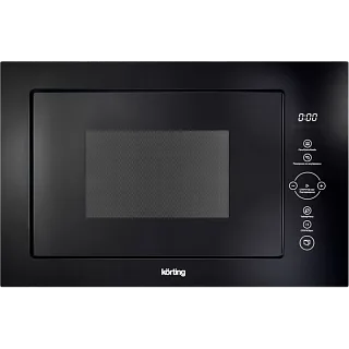Встраиваемая микроволновая печь Korting KMI 825 TGN, 25 л, 900 Вт, гриль 1000 Вт, чёрное стекло