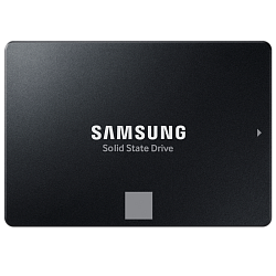 SSD Samsung 870 EVO, 1 ТБ, 2.5" 7 мм, SATA3, скорость чтения 560 МБ/с, записи 530 МБ/с