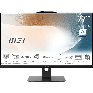 Моноблок MSI Modern AM242P 1MA-2435XRU, Core 3 100U, 16 ГБ ОЗУ, SSD 500 ГБ, 23.8 дюйма