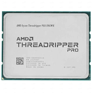 Процессор CPU sWRX8 AMD Ryzen Threadripper Pro 5965WX (24C/48T, 3.8/4.5GHz, 128MB, 280W) OEM