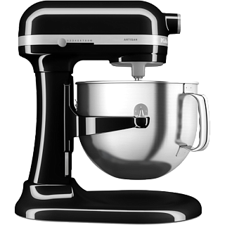 Планетарный миксер KitchenAid Artisan 5KSM70SHXEOB, 6,6 л, 375 Вт, подъёмная чаша, чёрный
