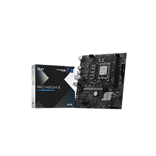 Материнская плата MSI PRO H810M-E, LGA1851, Intel H810, Micro-ATX, DDR5