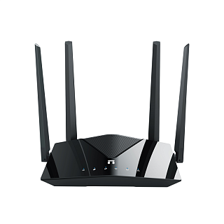 Wi-Fi роутер Netis AX1500 10, 3 порта LAN, беспроводное подключение, чёрный